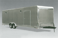 Millennium's racing bumper pull trailer Millennium Racing Trailers - Diamond Model