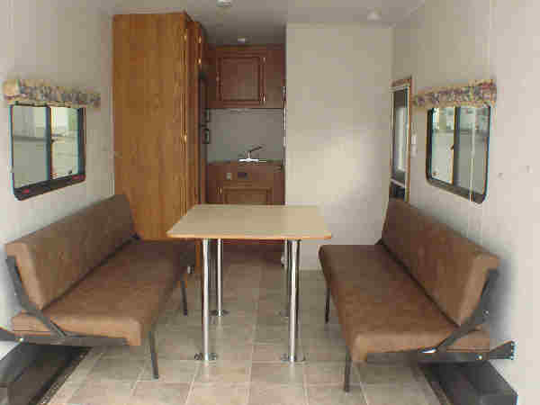 Toy Haulers Millennium Escape Dinette View Of Our Toy Haulers