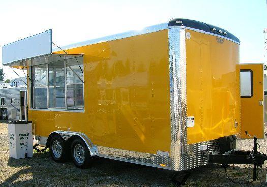 16' Millennium Trailers Tail Winds Enclosed Trailer