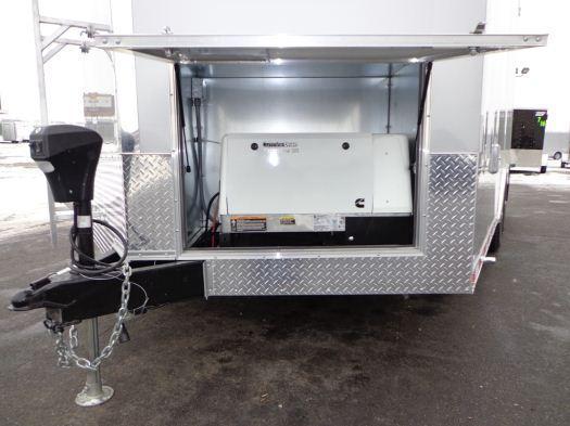 Custom 16' Millennium Motorcycle Enclosed Trailer