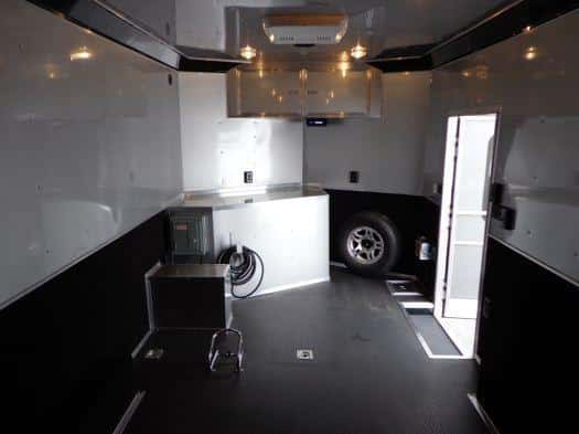 Custom 16' Millennium Motorcycle Enclosed Trailer