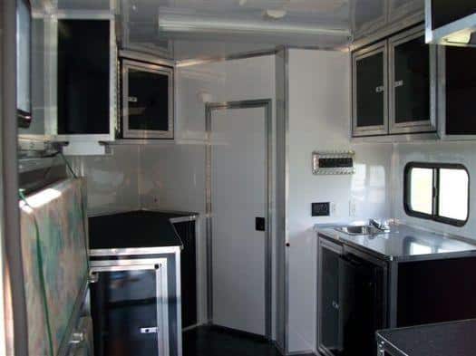 Custom Barbeque Enclosed Trailer with Living Quarters
