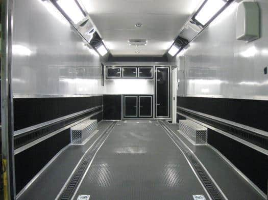 Custom 28' Millennium  Auto Master Enclosed Trailer Recessed E-Track