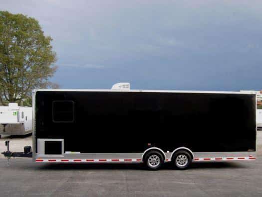 Custom 28' Millennium  Auto Master Enclosed Trailer Recessed E-Track