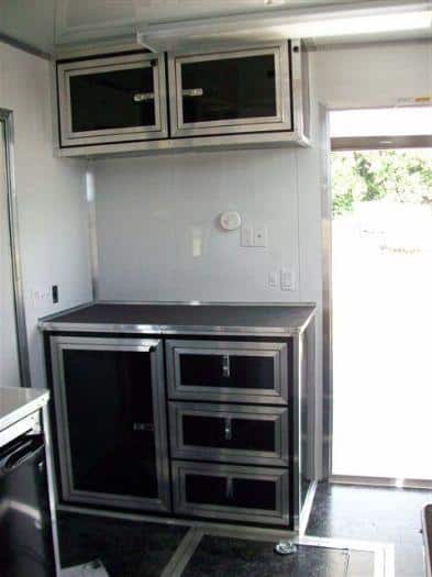 Custom Barbeque Enclosed Trailer with Living Quarters