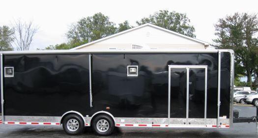 Custom 28' Millennium  Auto Master Enclosed Trailer Recessed E-Track