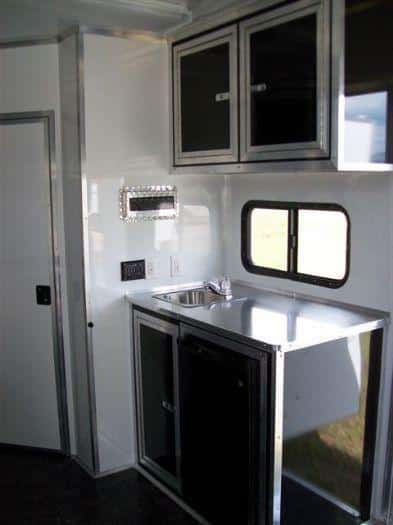 Custom Barbeque Enclosed Trailer with Living Quarters