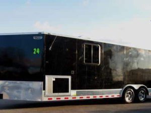 24' Millennium Custom Motorcycle Enclosed Trailer