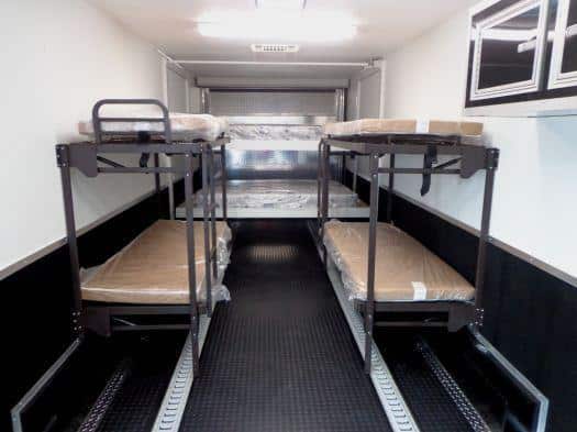 32' Custom Millennium Enclosed Trailer Toy Hauler Sleeps 6!