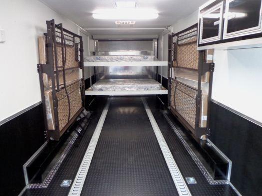 32' Custom Millennium Enclosed Trailer Toy Hauler Sleeps 6!