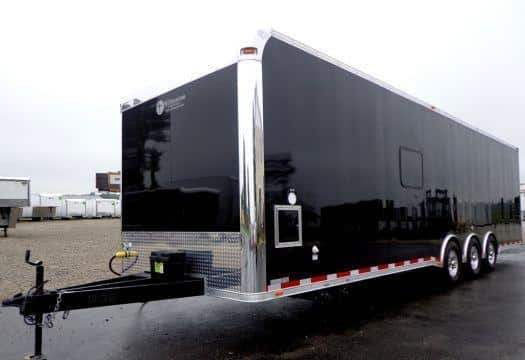 32' Custom Millennium Enclosed Trailer Toy Hauler Sleeps 6!