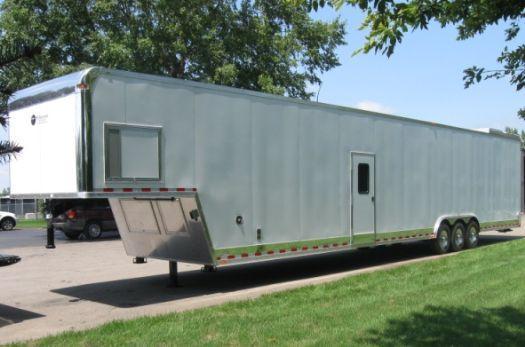 Millennium 50' Custom Diamond Trailer Snowmobile Workshop