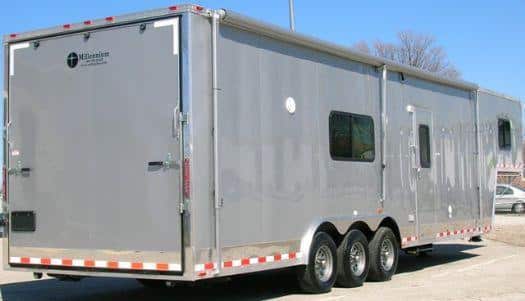 CUSTOM ORDERS ONLY 36' Millennium Open Concept Living Quarter Trailer