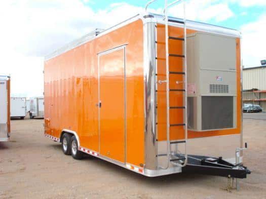 Millennium Trailers Custom Orange Tag Trailer