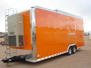 Millennium Trailers Custom Orange Tag Trailer
