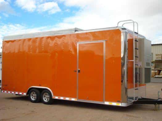 Millennium Trailers Custom Orange Tag Trailer