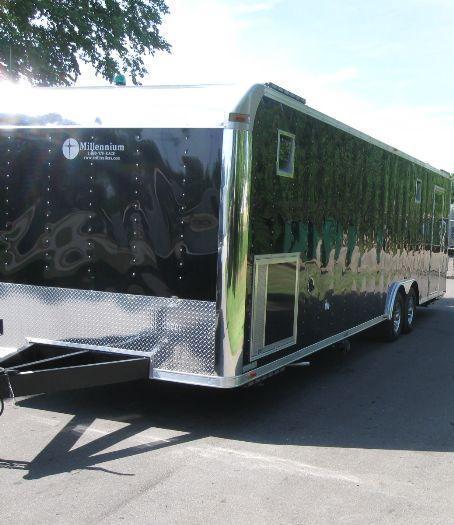 Custom 30' Command Center Enclosed Trailer