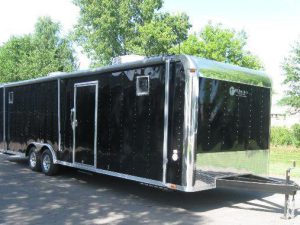 Custom 30' Command Center Enclosed Trailer