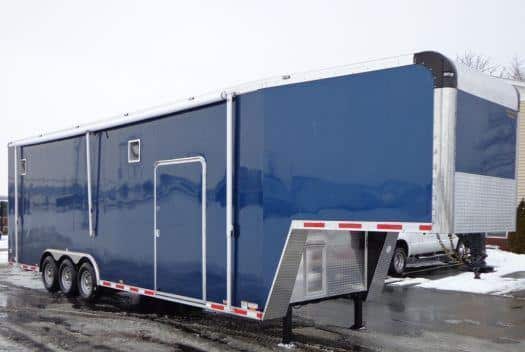 Millennium Trailers 36' Custom Mobile Woodworking Trailer