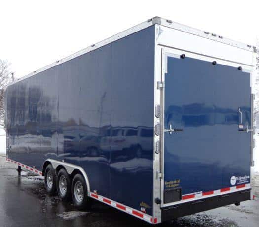 Millennium Trailers 36' Custom Mobile Woodworking Trailer