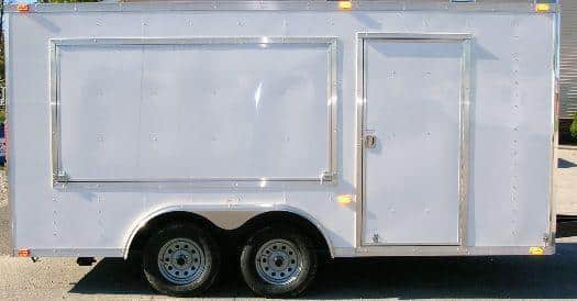 Millennium Custom Enclosed Vending Trailer