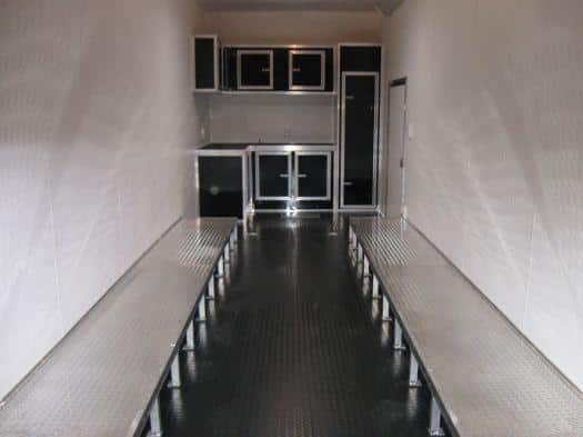 32' Millennium Enclosed Car Trailer w/Custom Ramp Overs