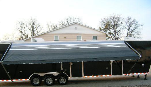 Custom Command Center Enclosed Gooseneck Trailer