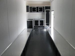 32' Millennium Enclosed Car Trailer w/Custom Ramp Overs