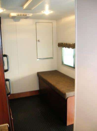 Custom Command Center Enclosed Gooseneck Trailer