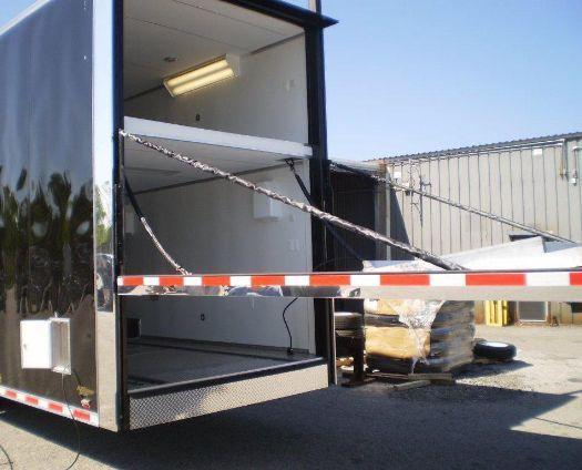 Custom 53' NASCAR Type Lift Gate Trailer