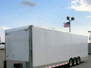 Custom 32' All Aluminum Trailer with Toilet & Shower