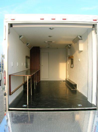 Custom Command Center Enclosed Gooseneck Trailer