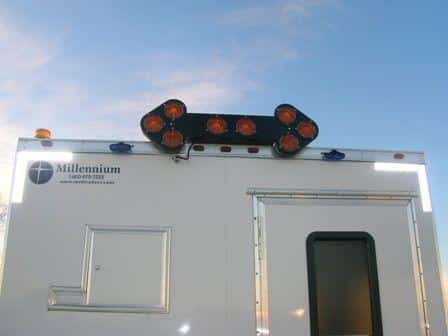 Custom Fiber Optic Splicing Enclosed Trailer