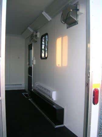 Custom Fiber Optic Splicing Enclosed Trailer