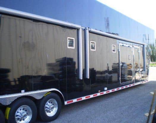 Custom 53' NASCAR Type Lift Gate Trailer