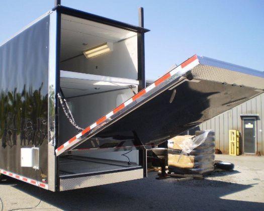 Custom 53' NASCAR Type Lift Gate Trailer