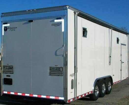 28' Icon Trailer w/Vertical E-Track & Freeze Curtains