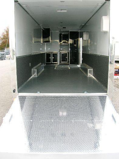 Custom 32' All Aluminum Trailer with Toilet & Shower