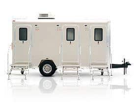 16' Custom Mobile Restroom Trailer