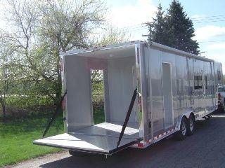 Custom Barbeque Gooseneck Trailer w/Living Quarters