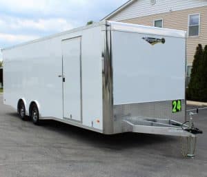 24' Aluminum Enclosed Trailer