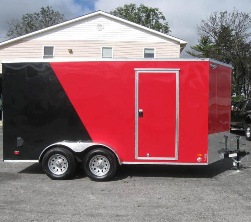 CALL FOR PRICE 2020 7'x14'  Scout Cargo Trailer 2-Tone with Plus Pkg.