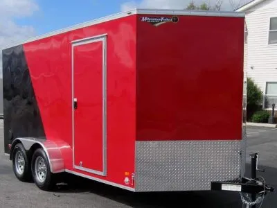 CALL FOR PRICE 2020 7'x14'  Scout Cargo Trailer 2-Tone with Plus Pkg.