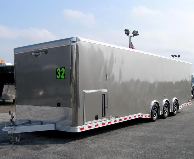 aluminumenclosedcartrailer Millennium Trailers