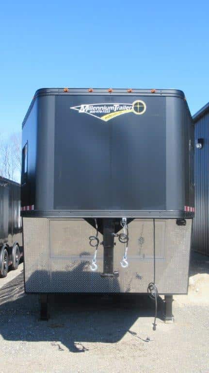 Custom Orders Only 2020 Black Out 48' Millennium Trailer w/14'D +8' Living Quarters