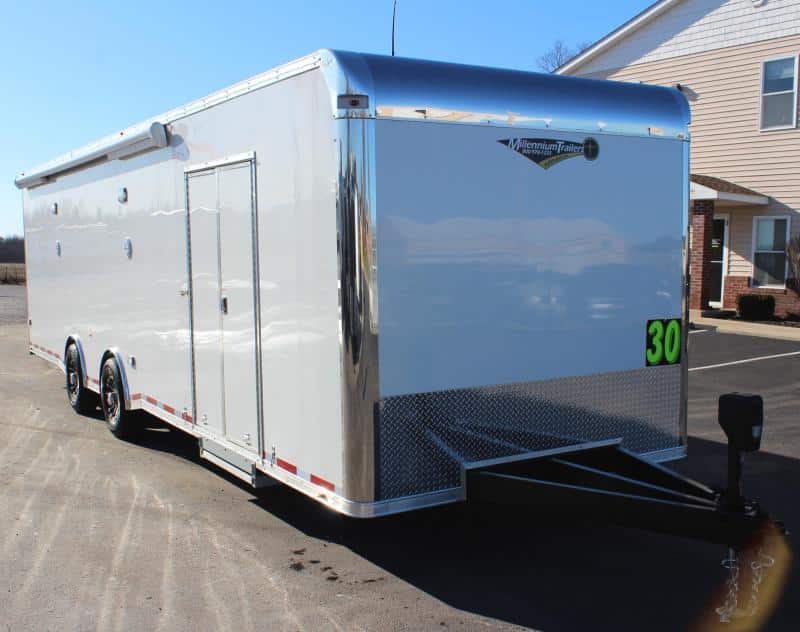 This One is Sold/More on Order  2020 30' Millennium Platinum Car Trailer This One Has it ALL