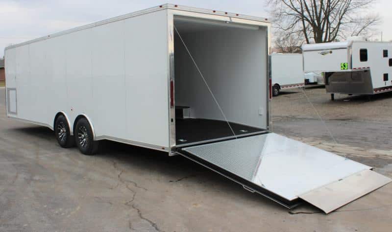 MAKING MORE!  28' Millennium Platinum Racing Trailer
