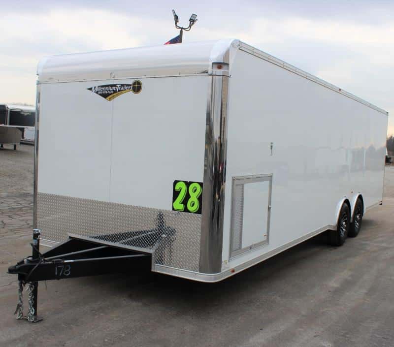 MAKING MORE!  28' Millennium Platinum Racing Trailer