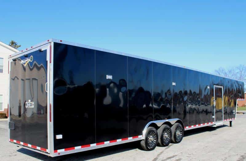 Enclosed Gooseneck Trailer 2023 48' Large Full  Bathroom In-Production Special