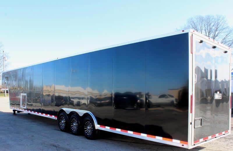 Enclosed Gooseneck Trailer 2023 48' Large Full  Bathroom In-Production Special